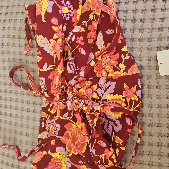 FREE PEOPLE Summer Of Love Convertible Bandeau Bra Top in Wine/bord. Size S NWT - Picture 6 of 10